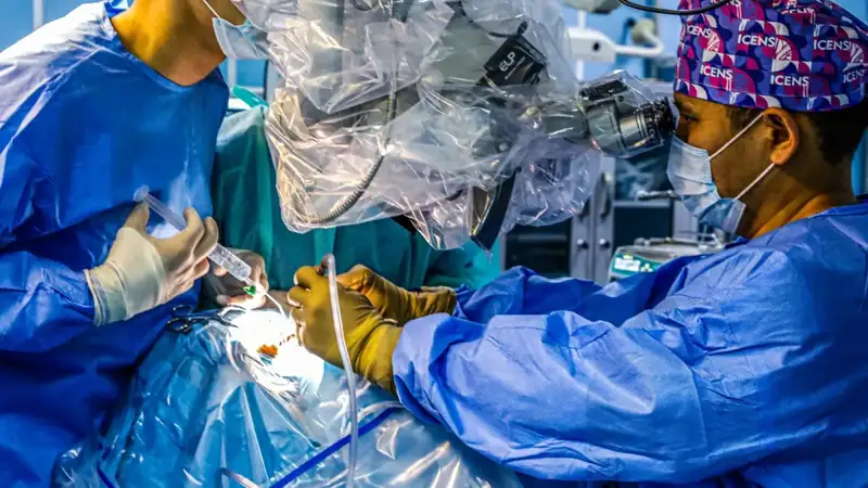 Unique heart surgery