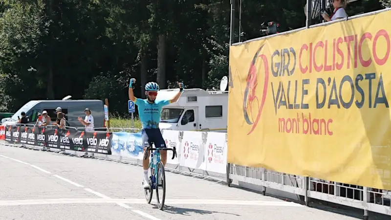 Ilkhan Dostiev 2nd after Giro della Valle d’Aosta final stage, 2nd in GC