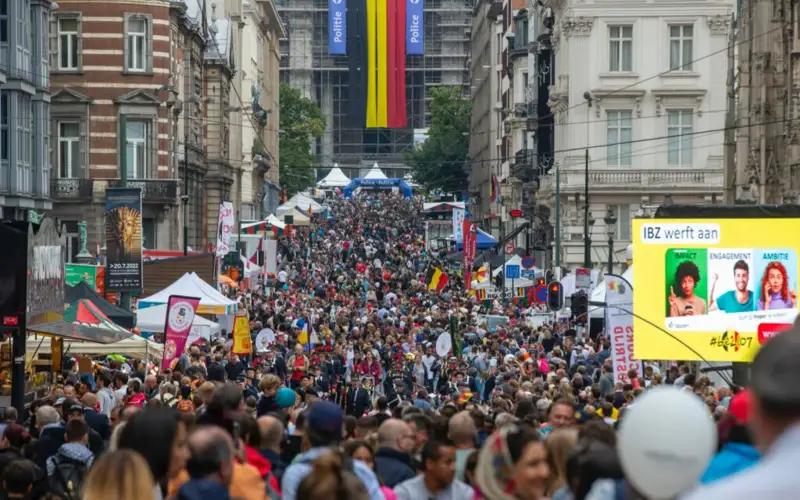 100 тысяч зрителей посетили концерт по случаю Национального дня Бельгии