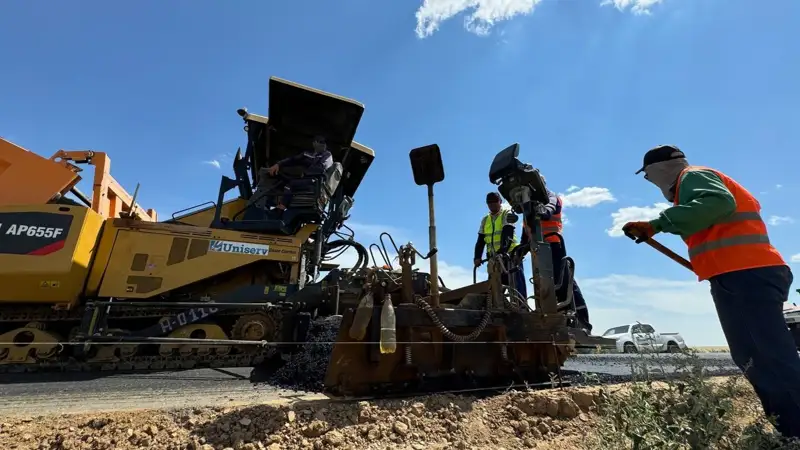 Капитальный ремонт двух республиканских автодорог завершают в ЗКО