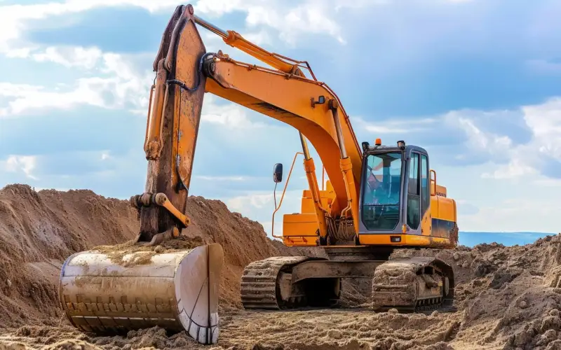 транспорт экскаватор 