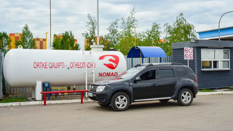 Автозаправка жанармай бекеті