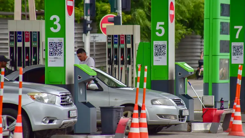 Автозаправка жанармай бекеті бензин