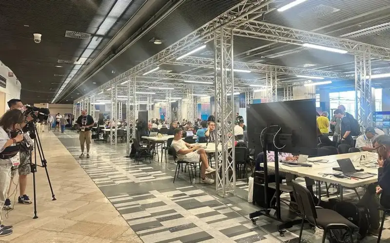 What does 2024 Olympic Games Pressroom look like?