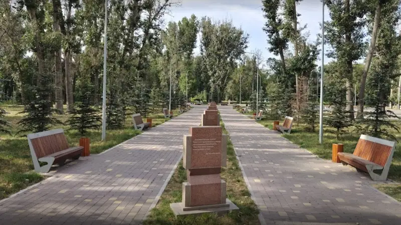 «Парк ветеранов» в Талдыкоргане