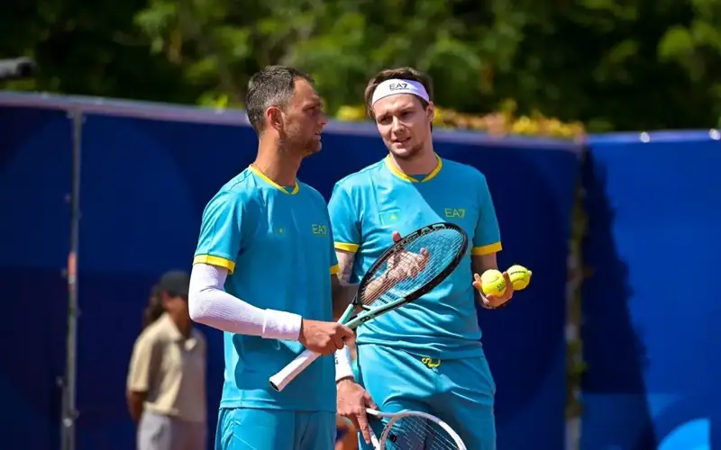 2024 Olympic Games: Kazakh tennis players lose in Men’s Doubles First Round