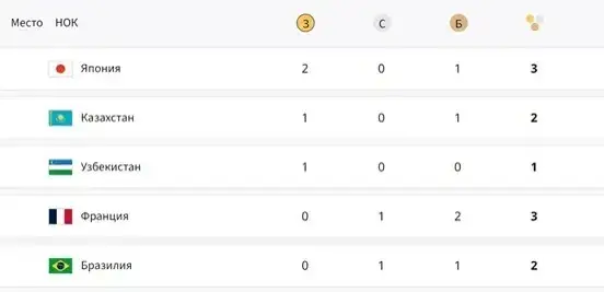 Kazakhstan is 2nd in judo medal table - 2024 Olympics