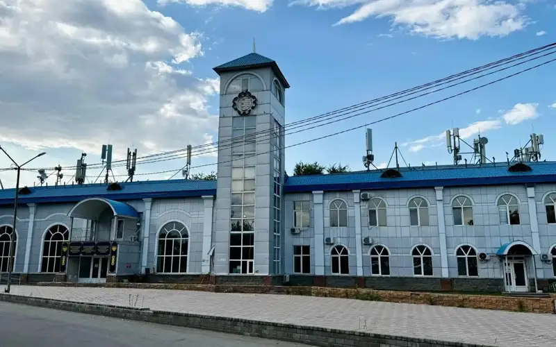 Автовокзал в Конаеве 