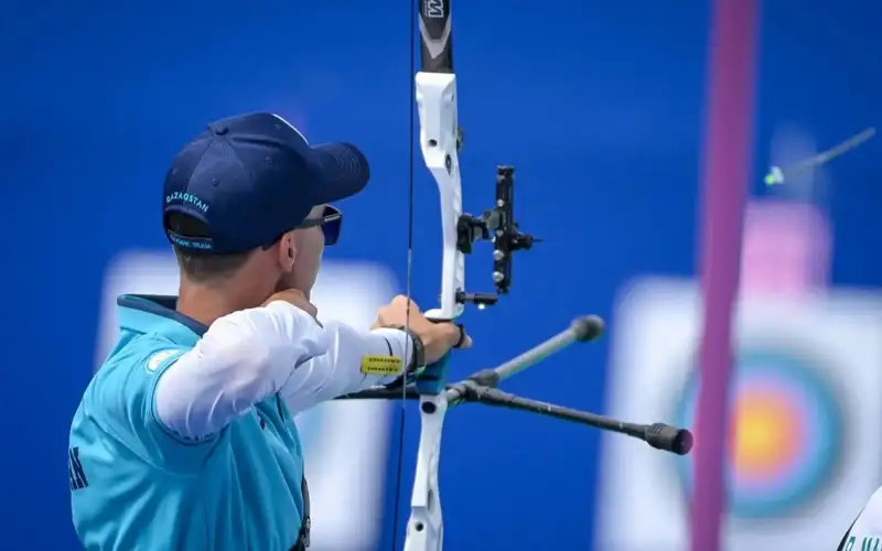 Kazakh archer Ilfat Abdullin out of Olympic Games 1/32 elimination round