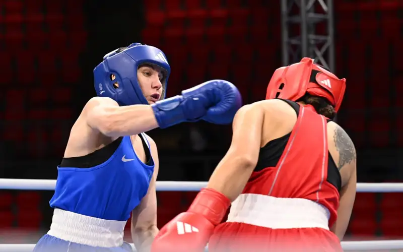 Olympic boxing: Panama's Bylon beats Kazakhstan's Khalzova in Round of 16
