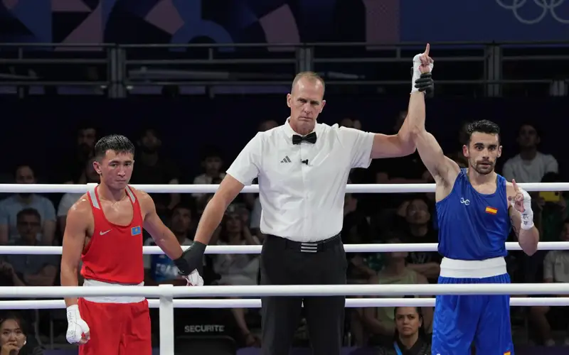 Makhmud Sabyrkhan fails to reach Paris Games quarterfinal 