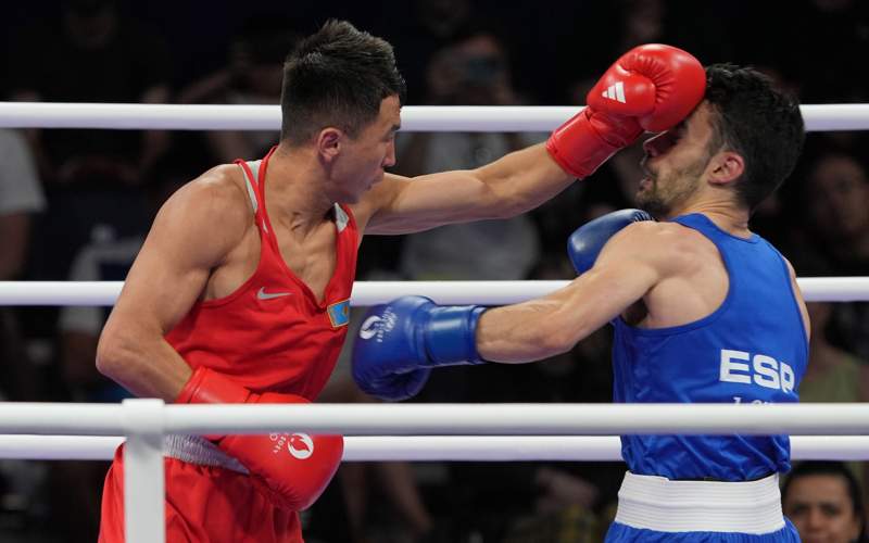 Makhmud Sabyrkhan fails to reach Paris Games quarterfinal Makhmud Sabyrkhan fails to reach Paris Games quarterfinal