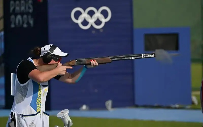 2024 Olympic Games: Mariya Dmitriyenko 10th in Trap Women's Qualification