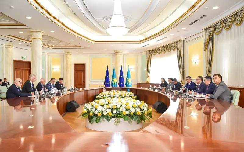 Қозоғистон ва Европа Иттифоқи ўртасида мустаҳкам муносабатлар изчил ривожланмоқда – Мурат Нуртилеу Қозоғистон ва Европа Иттифоқи ўртасида мустаҳкам муносабатлар изчил ривожланмоқда – Мурат Нуртилеу