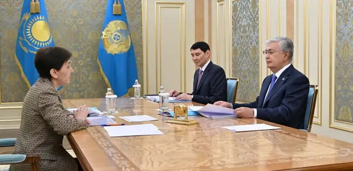 Токаев и Дуйсенова