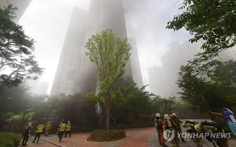 Fire erupts from electric vehicle after explosion in South Korea’s Incheon