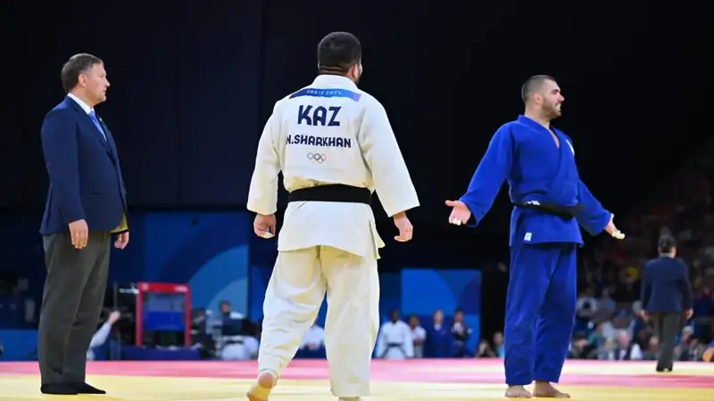 2024 Olympic Games: Kazakh judoka Nurlykhan Sharkhan upset Elimination Round of 16