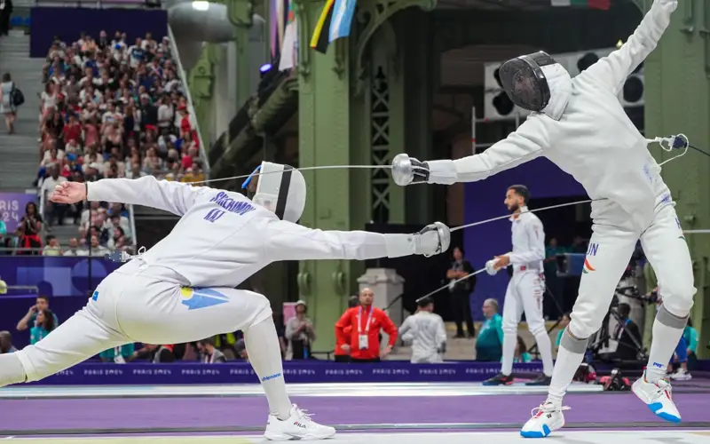 Epee fencers