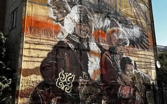 мурал Астана