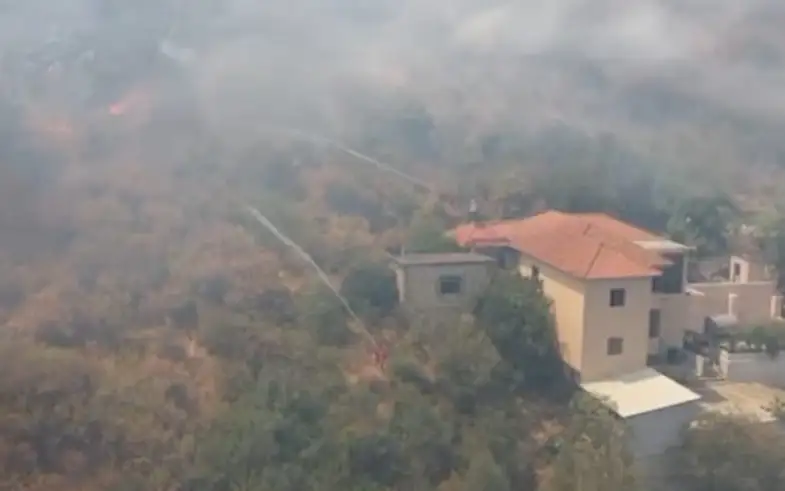 Лесные пожары Европа