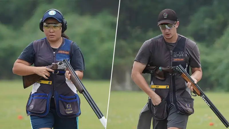 Асем Орынбай и Эдуард Ещенко