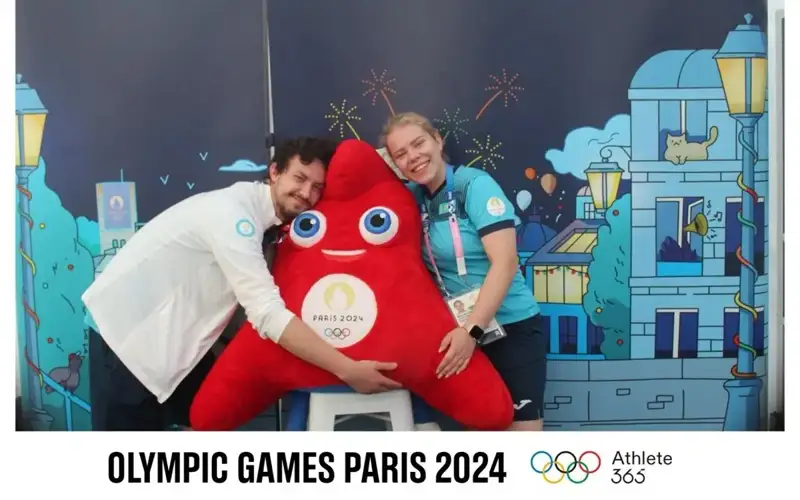 Kazakhstani shooter proposes to girlfriend at 2024 Paris Olympic Games