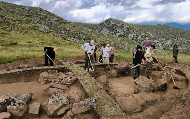 Поселение железного века обнаружили археологи в Восточном Казахстане