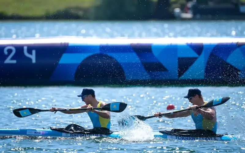 2024 Olympics: Kazakhstani duo loses in Men's Kayak Double 500m quarterfinals
