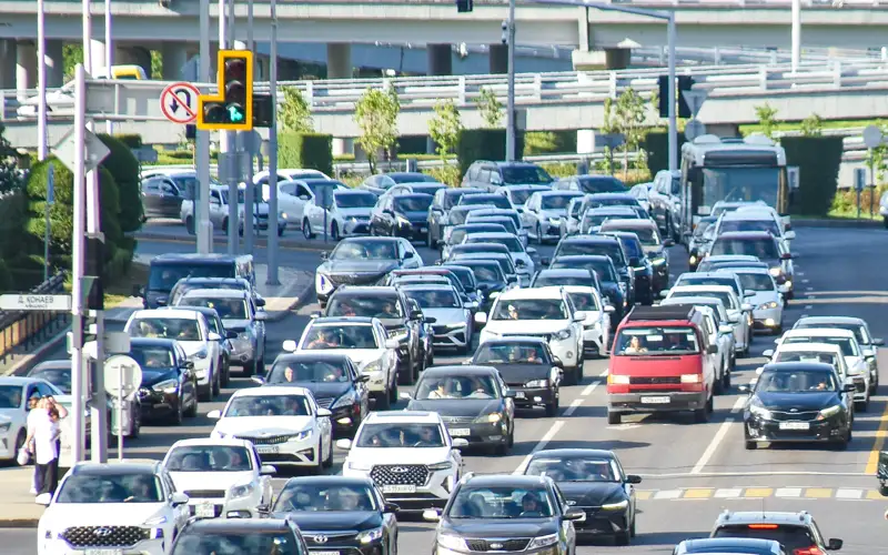 дорога, пробки, автомобили, ремонт дорог, жол, көлік, жол жөндеу