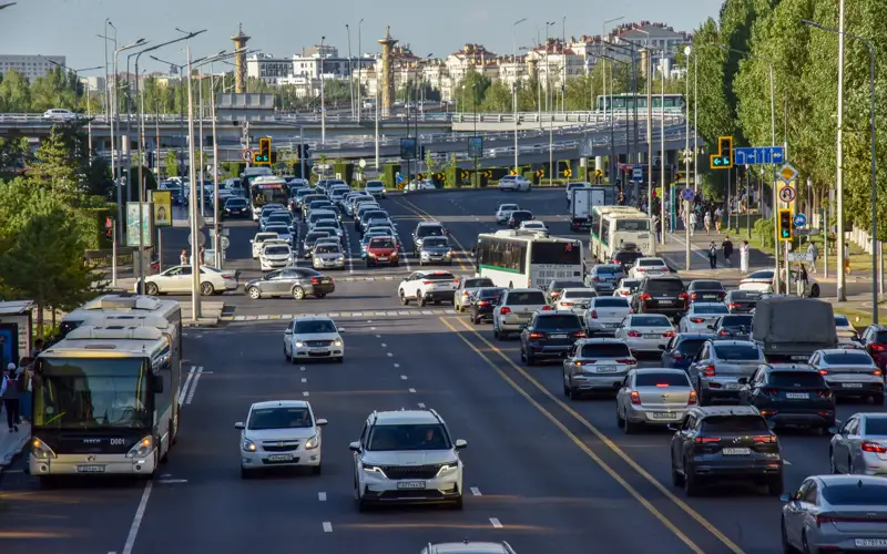 город, пробки, автомобили, ремонт дорог, қала, көлік, кептеліс, жол жөндеу