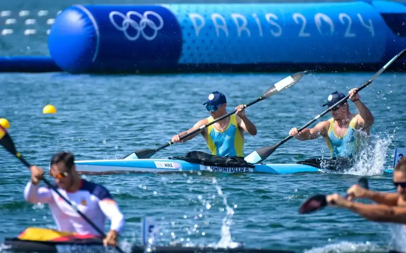 2024 Olympics: Bekarys Ramatulla finishes 6th in Men's Kayak Single 1000m