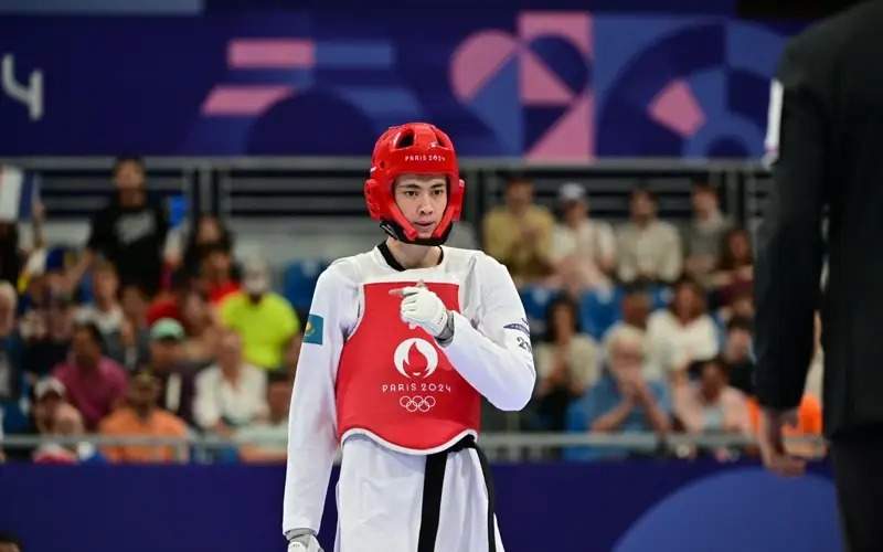 2024 Olympics: Kazakh Samirkhon Ababakirov loses his first clash in Taekwondo Men’s -58kg