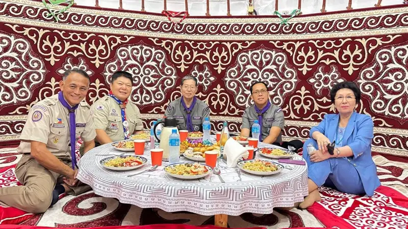 В условиях быта кочевников — открытие международного слета скаутов состоялось в Акмолинской области