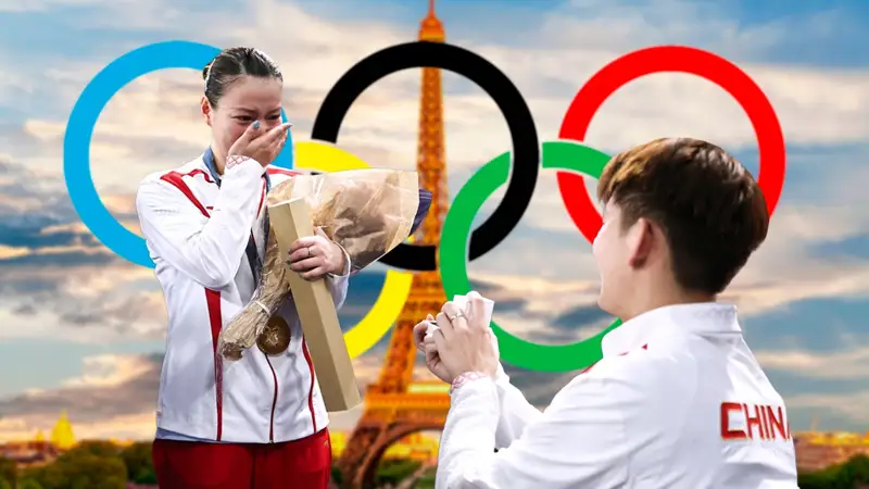 Романтика на Олимпиаде 2024: кто получил предложение руки и сердца