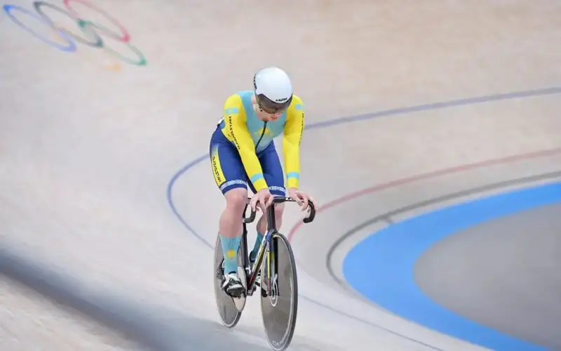2024 Olympics: Kazakh cyclist Andrey Chugay upset in Men's Sprint qualifications