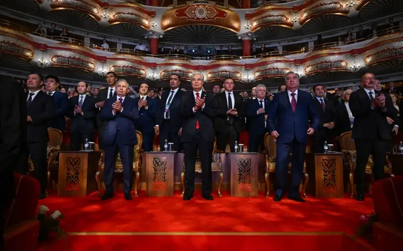 Главы государств Центральной Азии и Азербайджана посетили гала-концерт «Вечер дружбы»