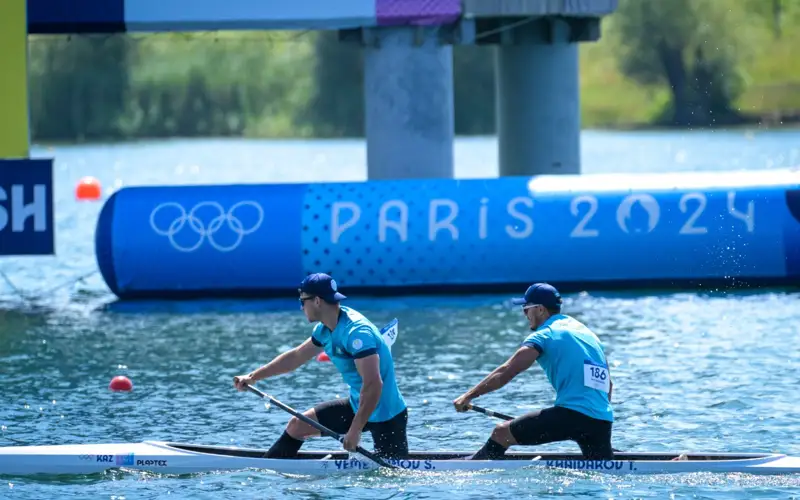 Гребцы Тимур Хайдаров и Сергей Емельянов
