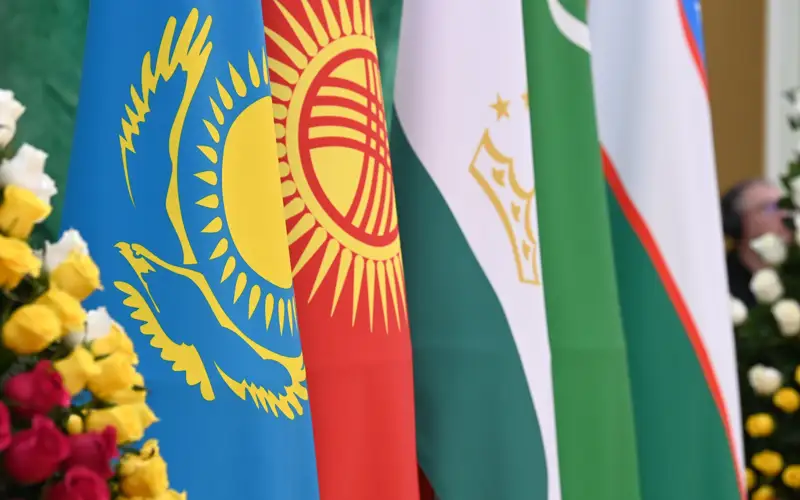 флаги Центральной Азии