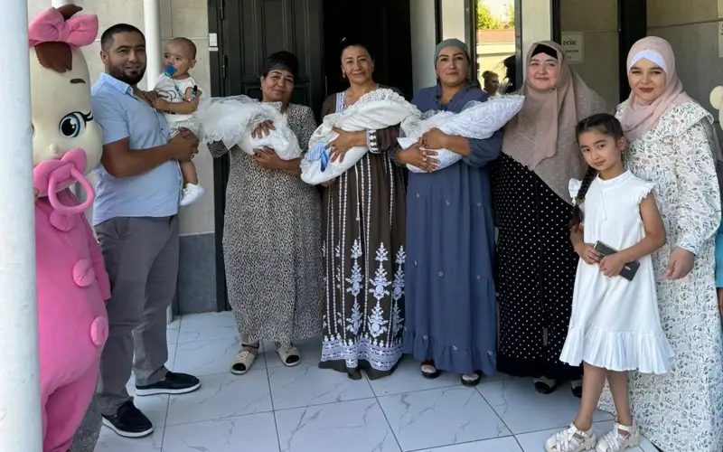 Түркістан облысында жетінші үшем дүниеге келді