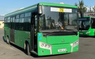 В Алматы запустили новый автобусный маршрут