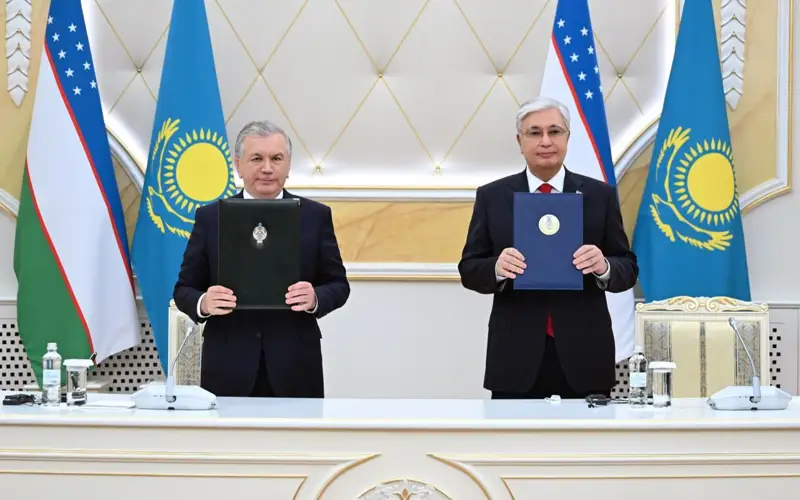 Какие документы подписали Касым-Жомарт Токаев и Шавкат Мирзиёев