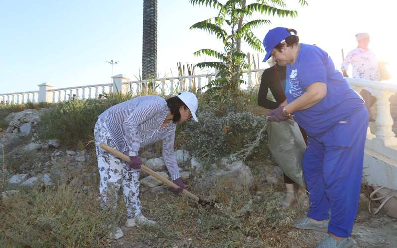 «Таза Қазақстан» жители Мангистауской области очистили от мусора побережье и дно Каспия «Таза Қазақстан», Мангистауская область