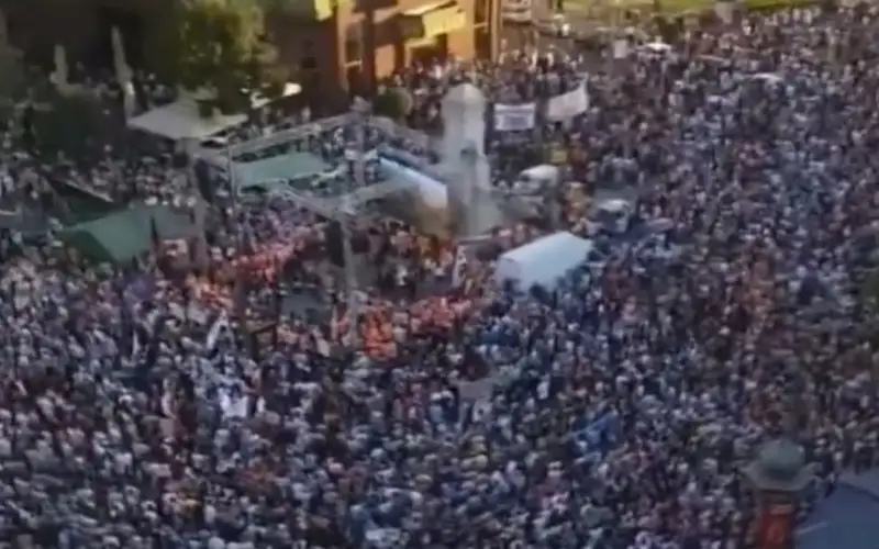 Протесты в Сербии