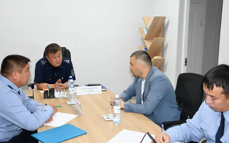 акмолинские полицейские провели выездные приемы граждан