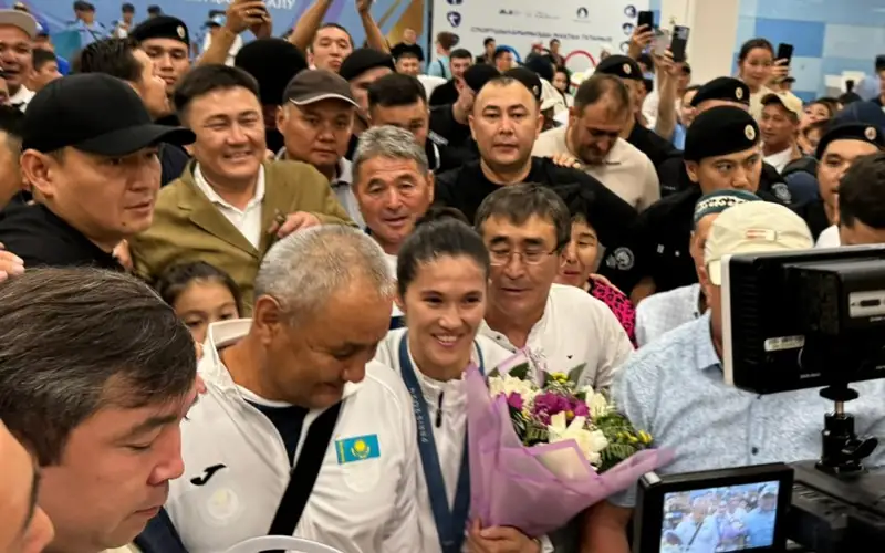 Теперь хочу стать трехкратной чемпионкой мира — бронзовый призер Олимпиады Назым Кызайбай