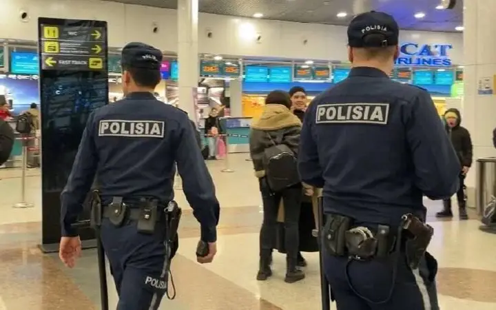 полиция, аэропорт Астаны