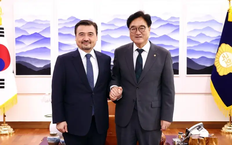 哈萨克斯坦大使拜会韩国国会议长 讨论深化双边合作