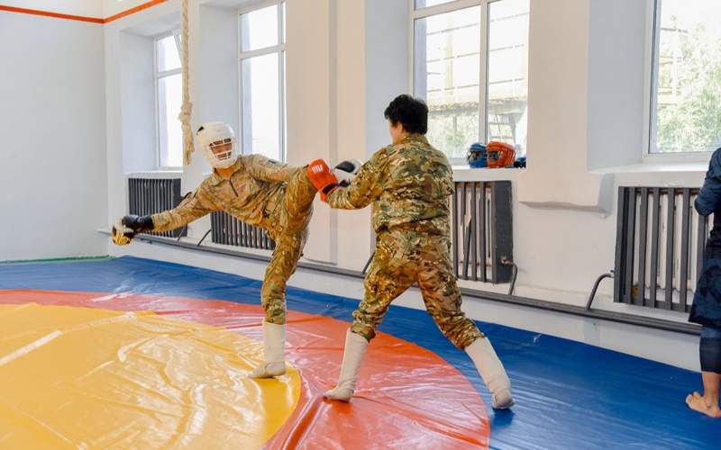 Пограничный городок для обучения детей воинским навыкам открыли в Астане