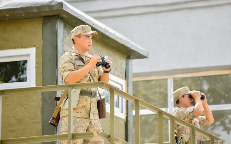 Пограничный городок для обучения детей воинским навыкам открыли в Астане