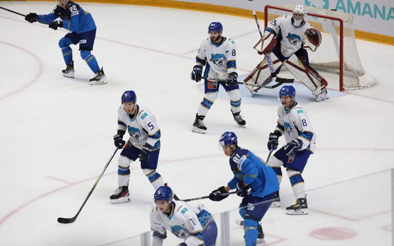 матч сборной Казахстана и «Барыса» матч сборной Казахстана и «Барыса»